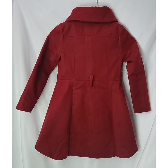 JoyFolie- Girl's Neve Jacket in Scarlet- size 6- missing Belt - Picture 3 of 5